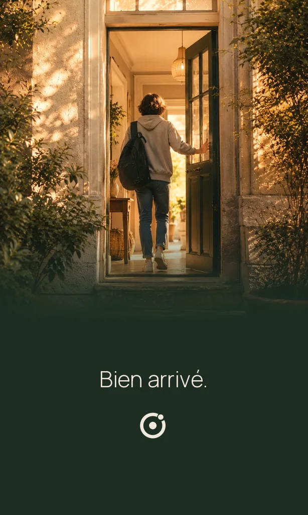 Bien arrivé.