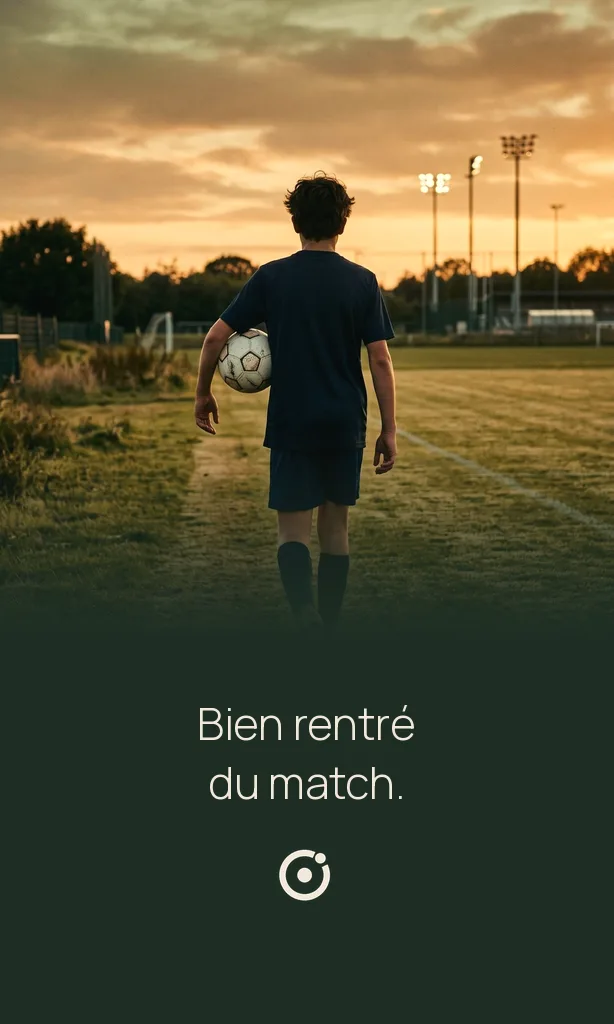 Bien rentré du match.